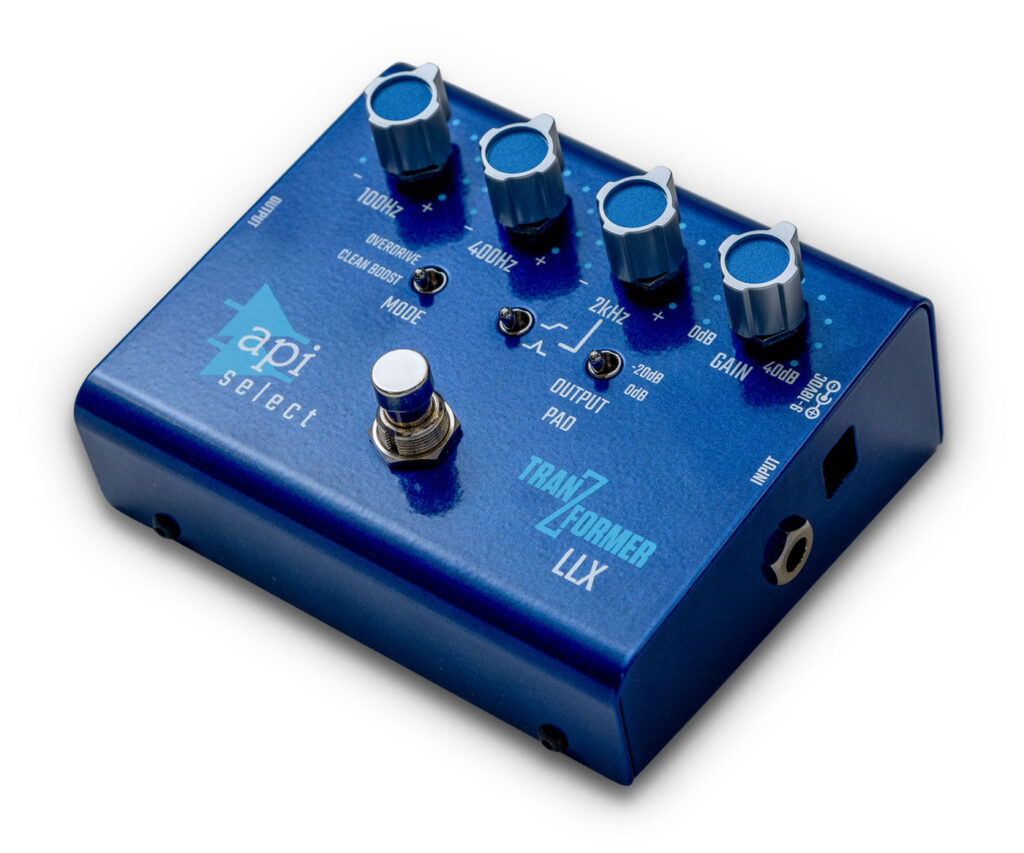 API TranZformer LLX stompbox pedale basso bass funky junk audiofader