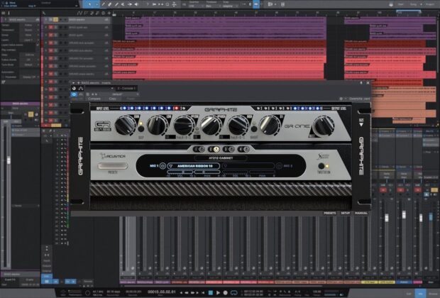 Acustica Audio Graphite software bass amp amplificatore producer daw audiofader