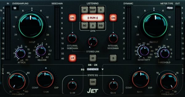 Acustica Audio JET equalizzatore dinamico plug-in software gratis mixing audiofader test recensione review leonardo curriale