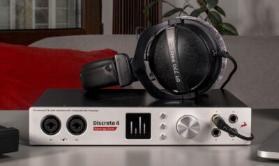Antelope Discrete 4 audio pro hardware studio recording mixing convertitore audiofader