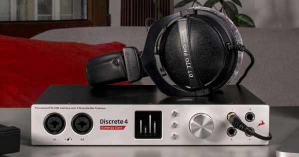 Antelope Discrete 4 audio pro hardware studio recording mixing convertitore audiofader