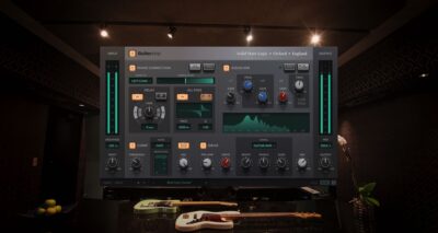 SSL Guitarstrip guitar amp virtual software plug-in mixing audiofader