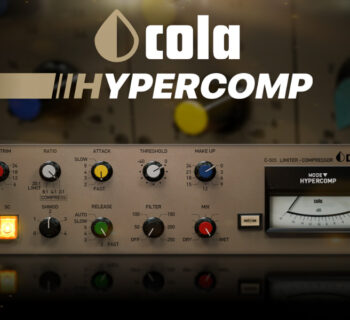 Acustica Audio Cola 2 Hyper compression channel strip virtual mixing sofware audiofader