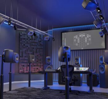 Genelec Virtual Showroom interactive tour audiofader