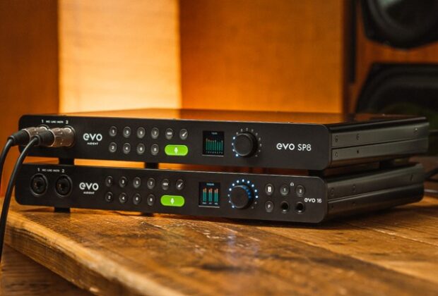 Audient EVO SP8 espansione scheda audio Audiofader news