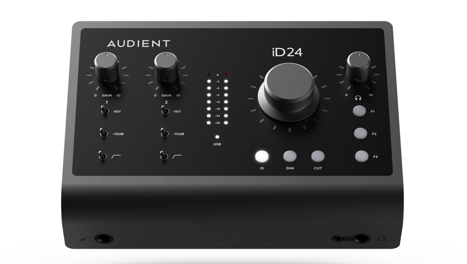 Audient iD24 recording studio home project leading technologies audiofader news