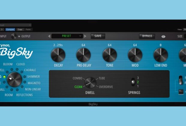 Strymon BigSky plug-in reverbero chitarra test review recensione audiofader leo curiale