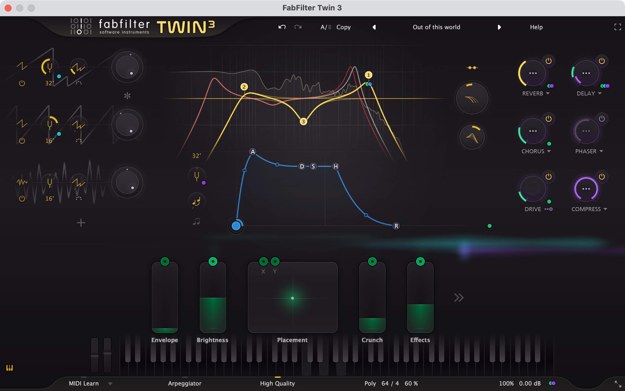 FabFilter Twin 3 virtual synthesizer software plug-in news audiofader