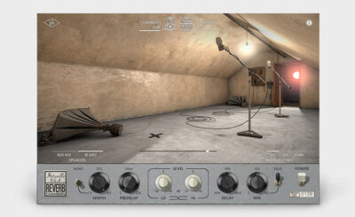 Universal Audio Hitsville Reverb Chambers plug-in news midiware Marco Tacconi audiofader.com