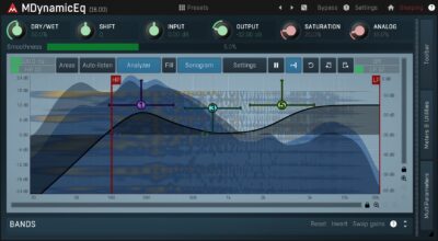 MeldaProduction MDynamicEq free plug-in dynamic eq plug-in freeware newsaudiofader.com