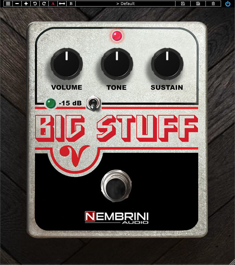 Nembrini Audio Big Stuff free plug-in freeware Electric Harmonix Big Muff emulator nembrini audio bundle nembrini distortion news audiofader.com