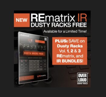 ilio overloud dusty racks rematrix expansion library free reverb plug-ins ir freeware news audiofader.com