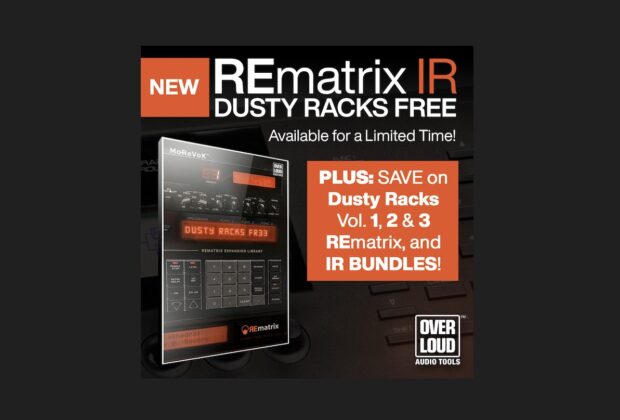 ilio overloud dusty racks rematrix expansion library free reverb plug-ins ir freeware news audiofader.com