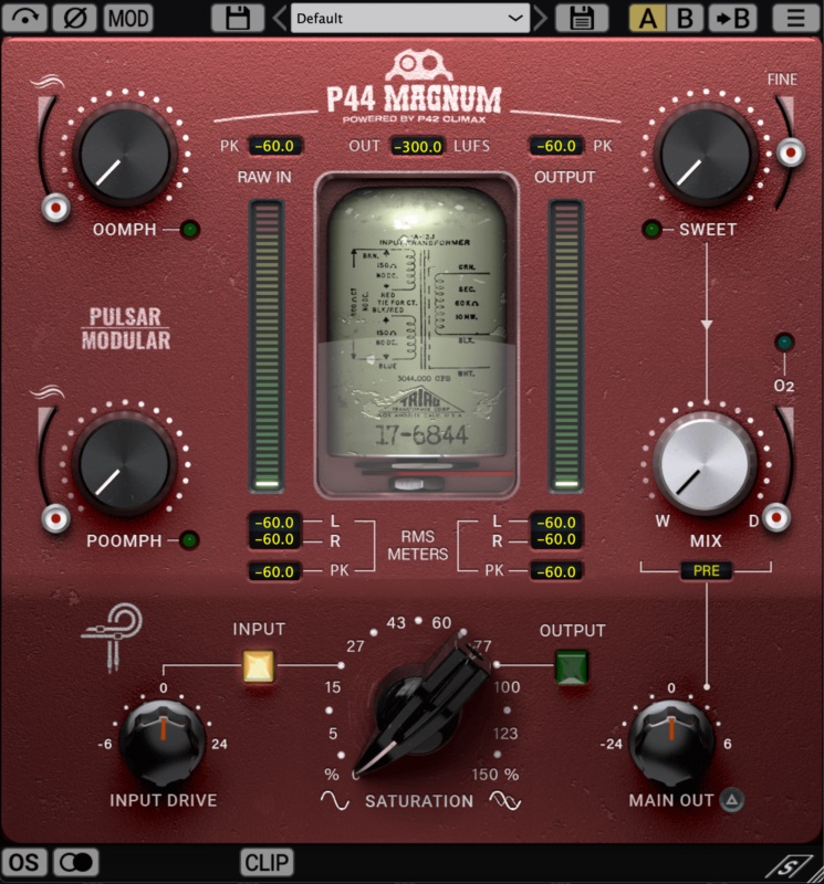 pulsar modular p44 magnum plug-in saturator news audiofader.com