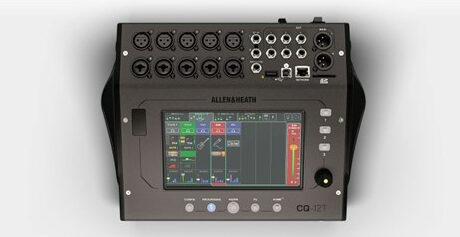 allen & heath cq series digital mixer cq-12t cq-18t cq-20b cq-mixpad cq4you news exhibo audiofader