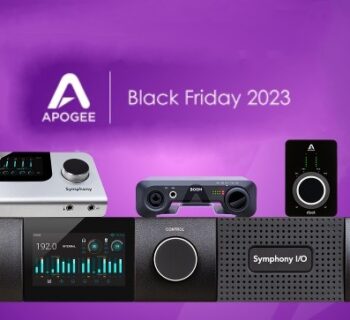 apogee black friday 2023 offerte sales symphony desktop, duet 3 Limited Edition, boom, mic plus symphony i/o mk II news audiofader.com