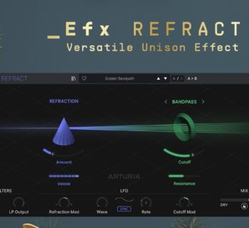 arturia efx refract versatile unison effetto plug-in freeware fino 4 gennaio 2024 news midiware audiofader.com