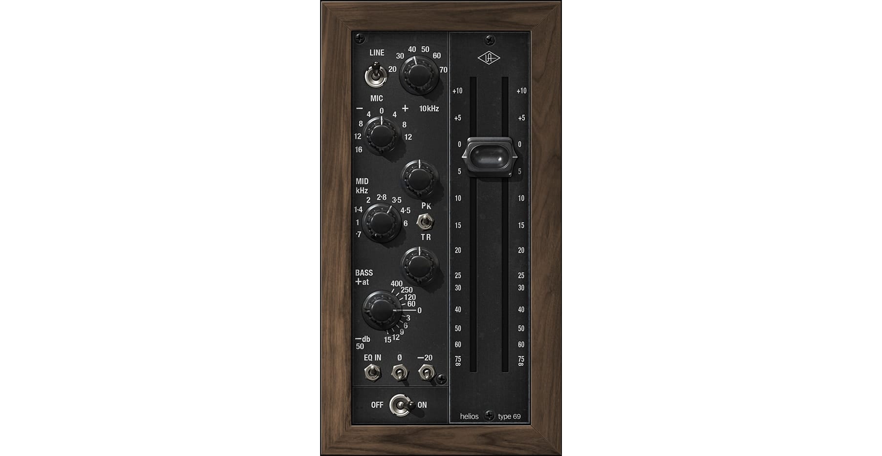 universal audio helios type 69 eq preamp manley variable mu limiter compressor versione native news midiware audiofader
