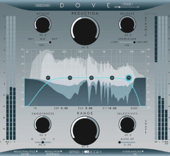 acustica audio dove dynamic harmonics compressor / suppressor de-harsher plug-in aqua aquarius desktop news audiofader