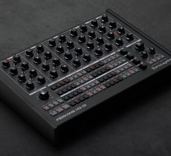erica synths pērkons hd-01 drum machine synth percussivo nero dark version news audiofader
