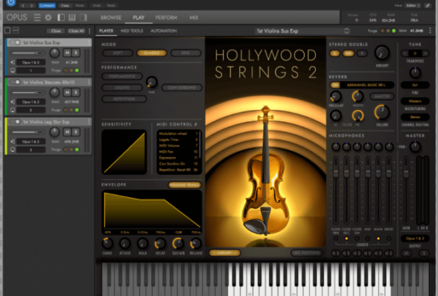 east west hollywood strings 2 doug rogers nick phoenix sound library virtual instrument software review test andrea pejrolo