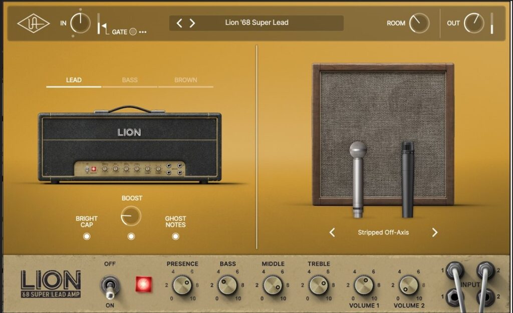 Universal Audio Guitar amp bundle review recensione opinion lion andrea scansani audiofader