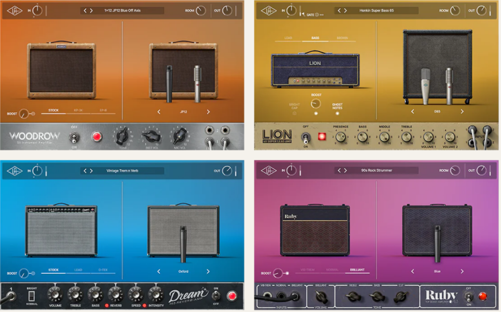 Universal Audio Guitar amp bundle review recensione opinion andrea scansani audiofader