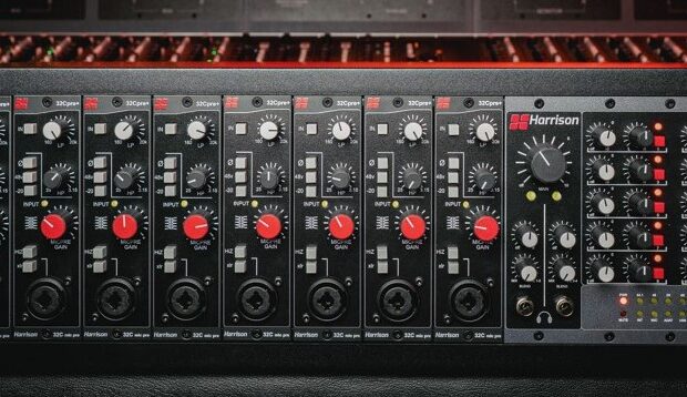 harrison audio d510r price lunchbox power 500 series dante audio over ip audiofader