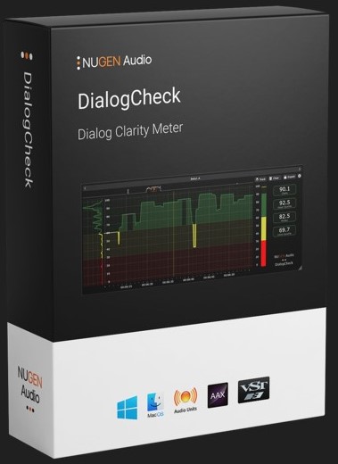 nugen audio dialogcheck le meter dialog clarity meter audiofader news price