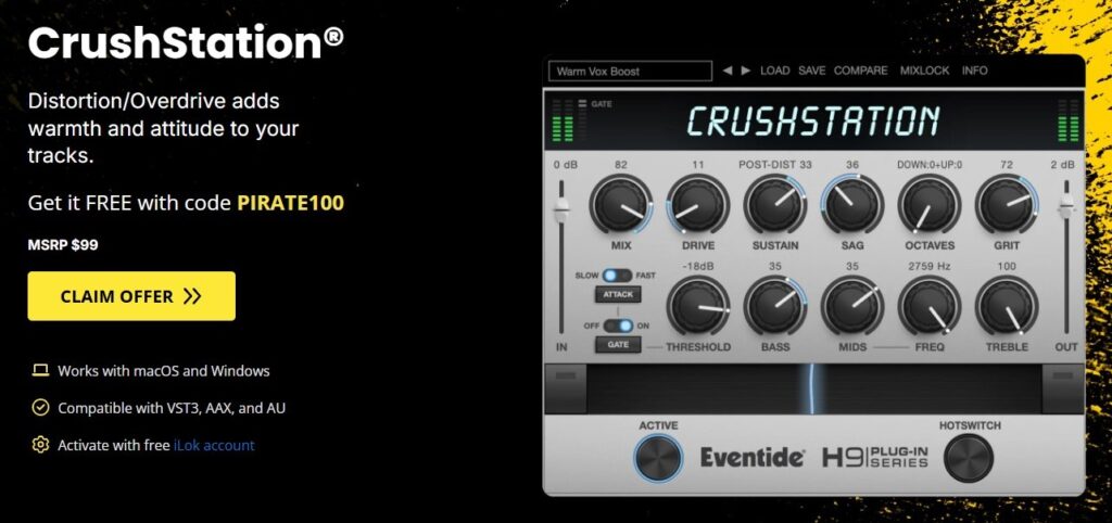 eventide free plugin crushstation