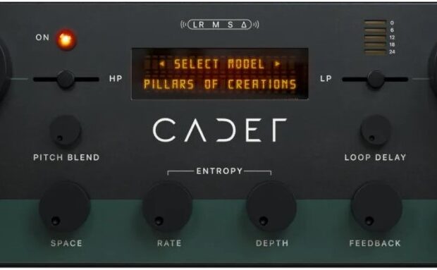 acustica audio cadet prismatic reveber audiofader