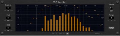 analizzatore di spettro gratuito psp spector audiofader