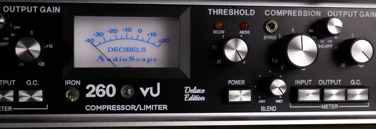 audioscape 260vu dbx 60 price clone