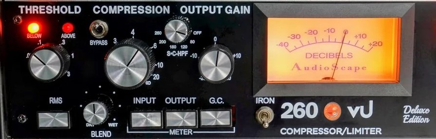 audioscape 260vu dbx 60 price clone