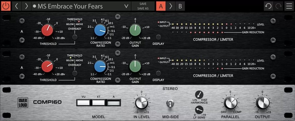 Overloud gem comp 160 dbx plugin offer sconto audiofader