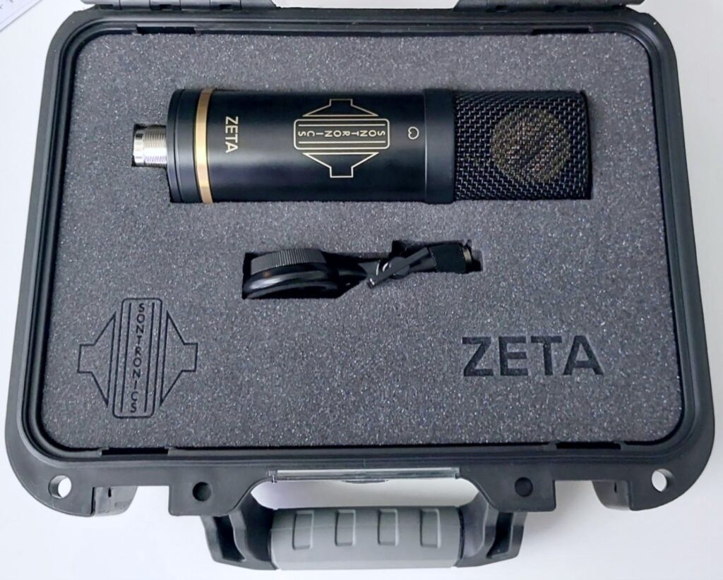 sontronics zeta review recensione mic per voce jfet trasformatore cardiode da studio luca pilla audiofader