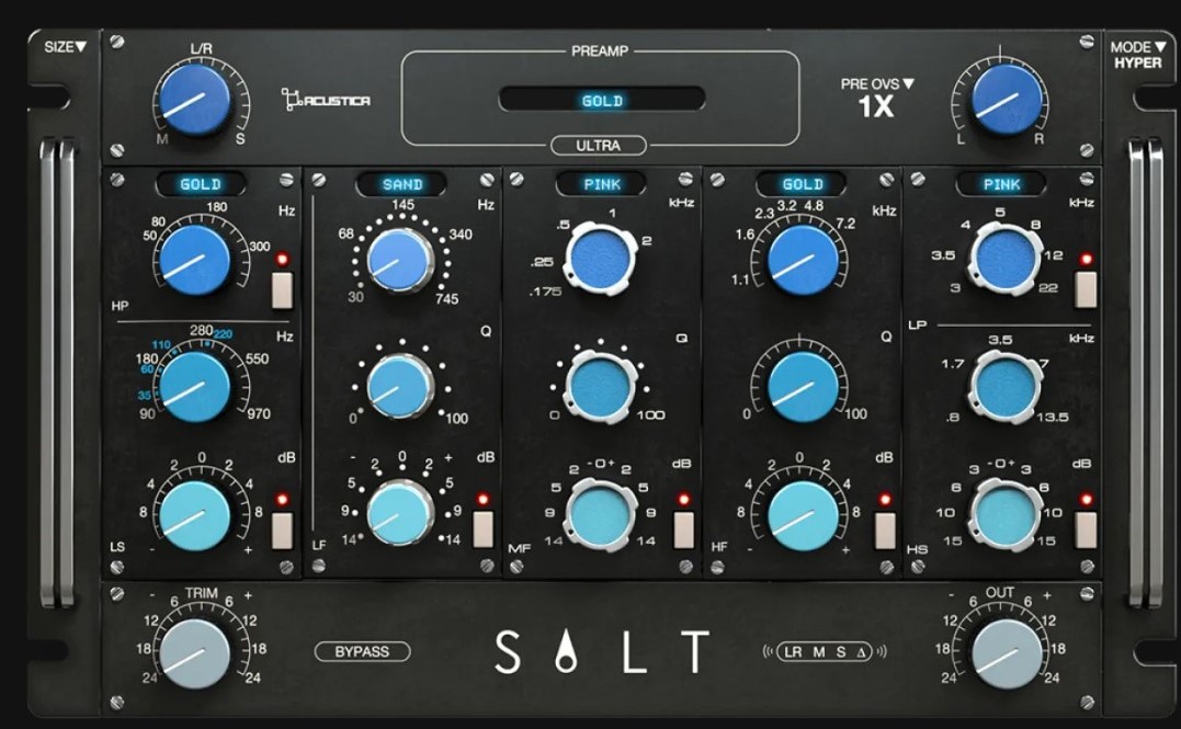 Acustica Audio SALT 2: gli equalizzatori con la tecnologia NOVA - Review