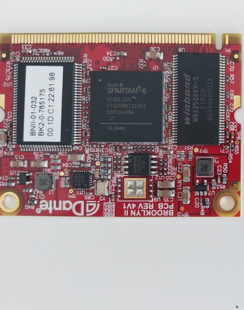 assistenza focusrite dante brooklyn 1 2 upgrade aes 67 rednet audiofader