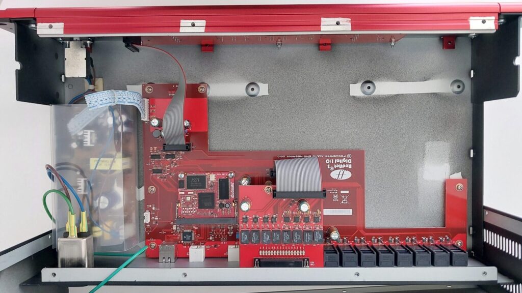 assistenza focusrite dante brooklyn 1 2 upgrade aes 67 rednet audiofader