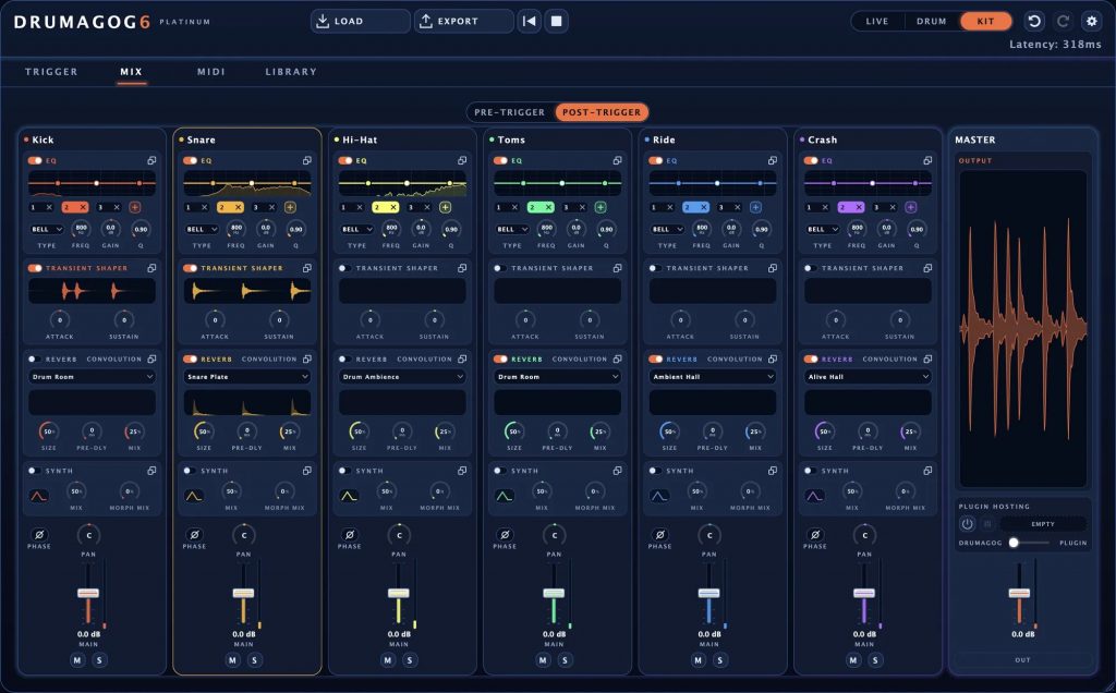 wavemachine drumagog 6 drum replacer