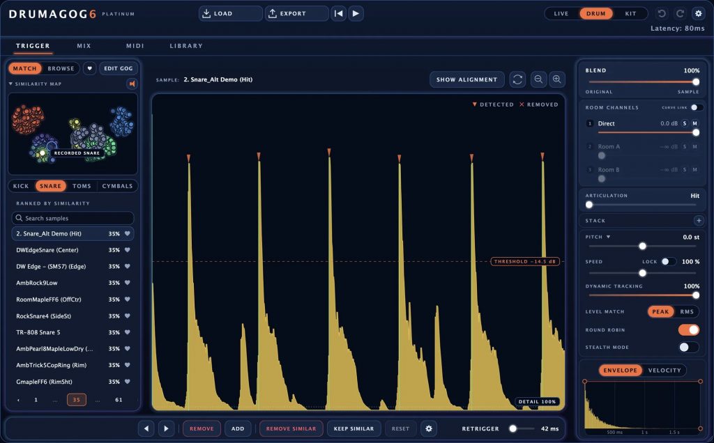 wavemachine drumagog 6 drum replacer