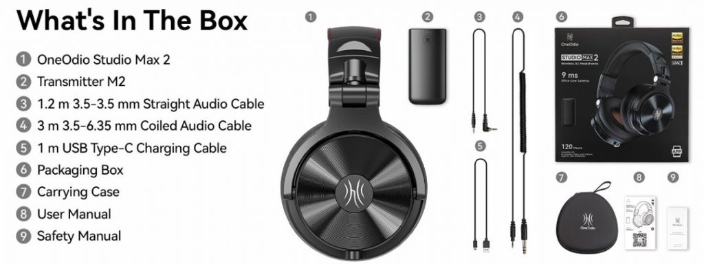 OneOdio Studio Max 2 review luca pilla audiofader ull sony ldac wireless